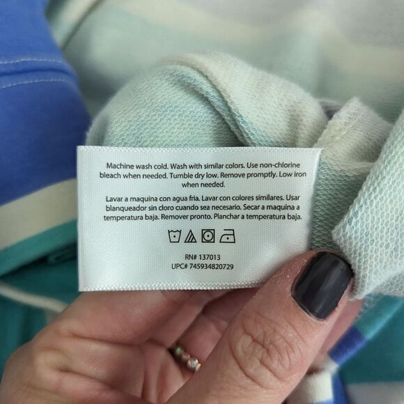 Wildfox Striped Sweater Size Large - Picture 6 of 7